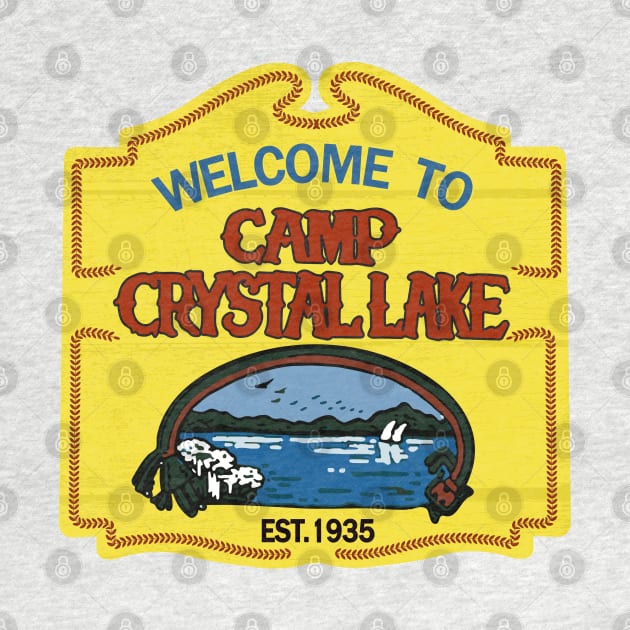 Welcome to Camp Crystal Lake by tvshirts